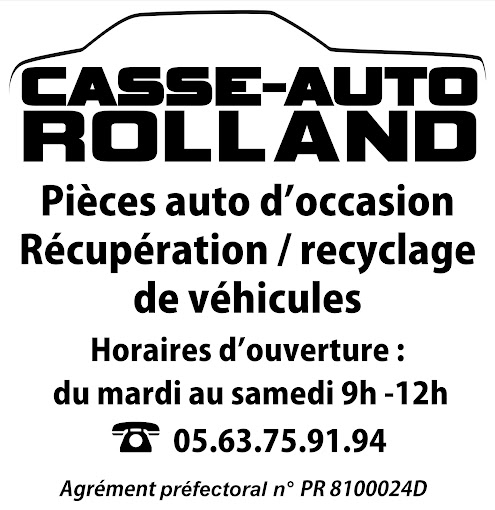 Aperçu des activités de la casse automobile CASSE AUTO ROLLAND située à VENES (81440)